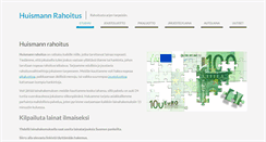 Desktop Screenshot of huismann.fi